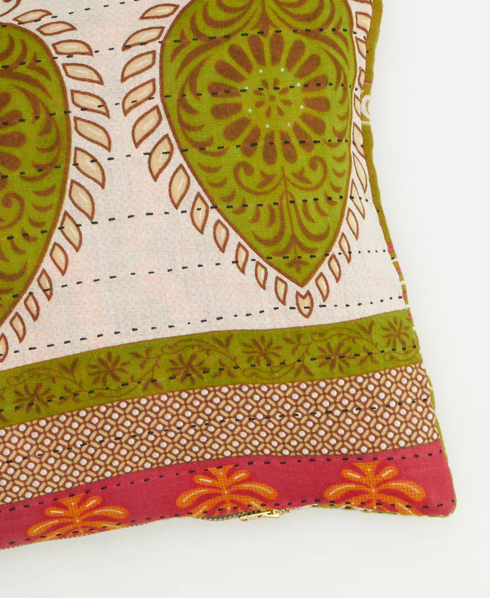 Kantha Lumbar Pillow - No. 260310 - Image 3