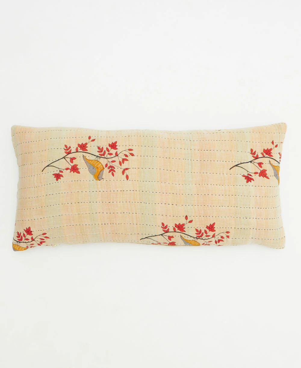 Kantha Lumbar Pillow - No. 260311