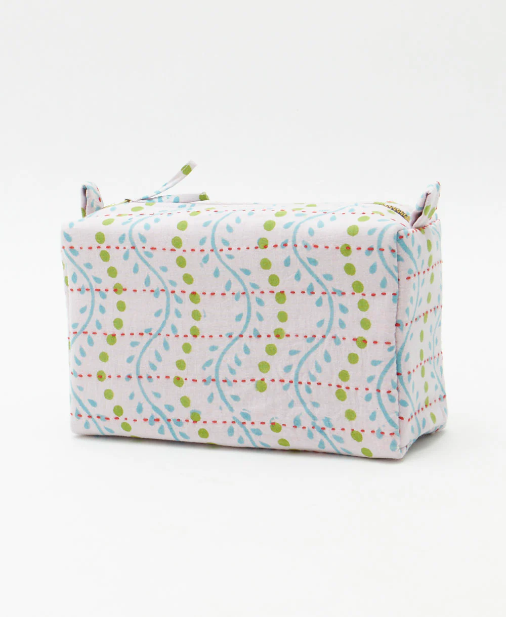 Kantha Medium Toiletry Bag - No. 260301 - Image 2