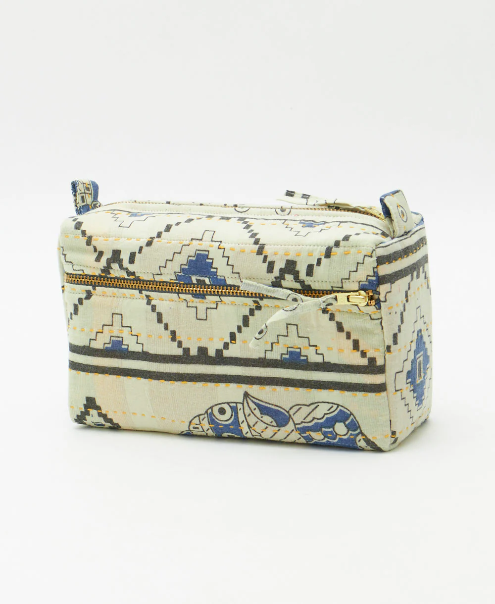 Kantha Medium Toiletry Bag - No. 260303