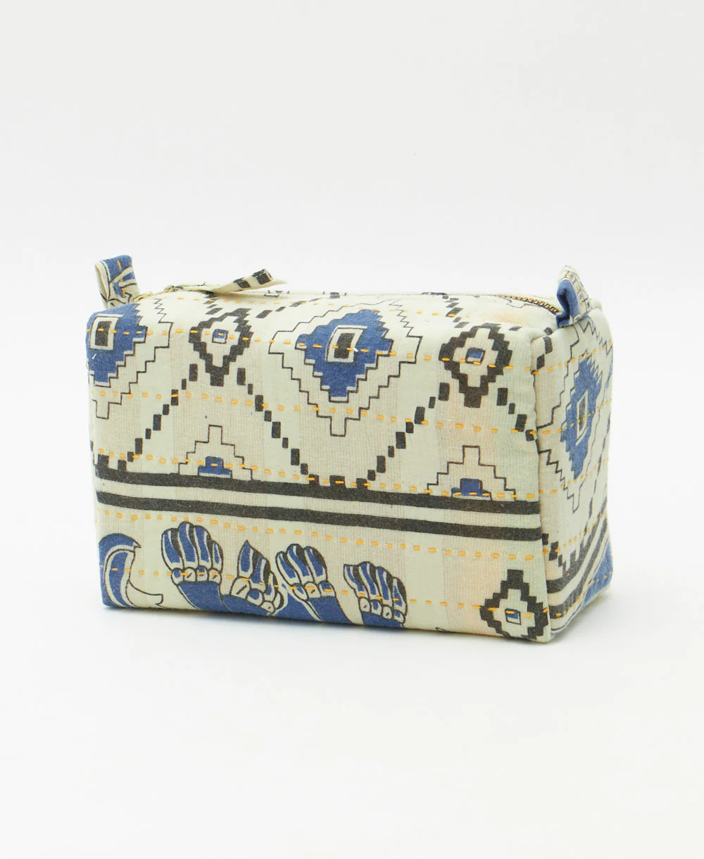 Kantha Medium Toiletry Bag - No. 260303 - Image 2
