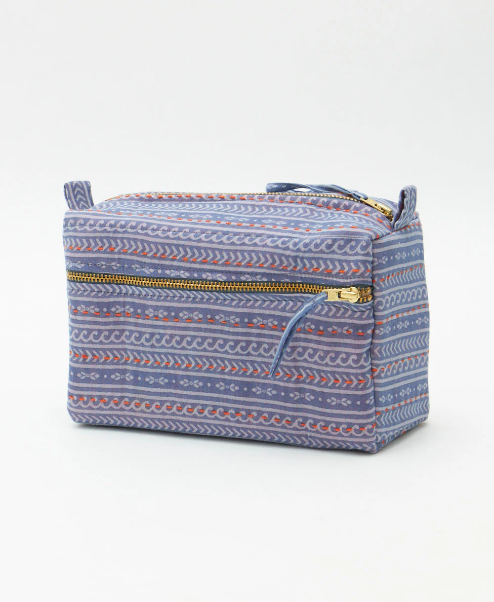 Kantha Medium Toiletry Bag - No. 260304