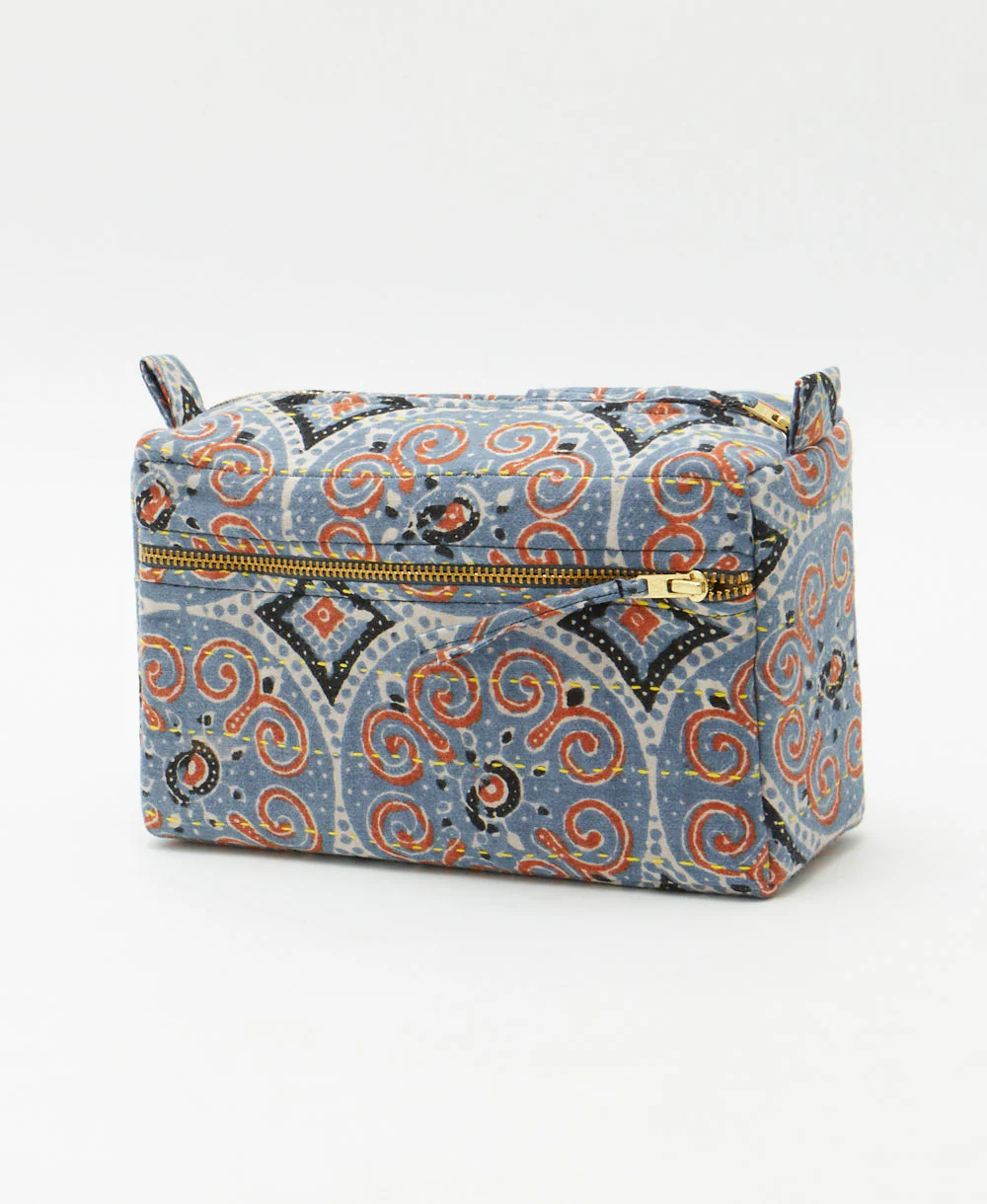 Kantha Medium Toiletry Bag - No. 260305