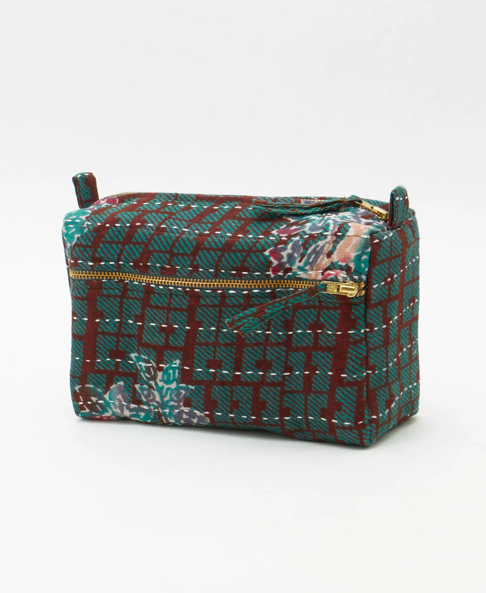 Kantha Medium Toiletry Bag - No. 260307