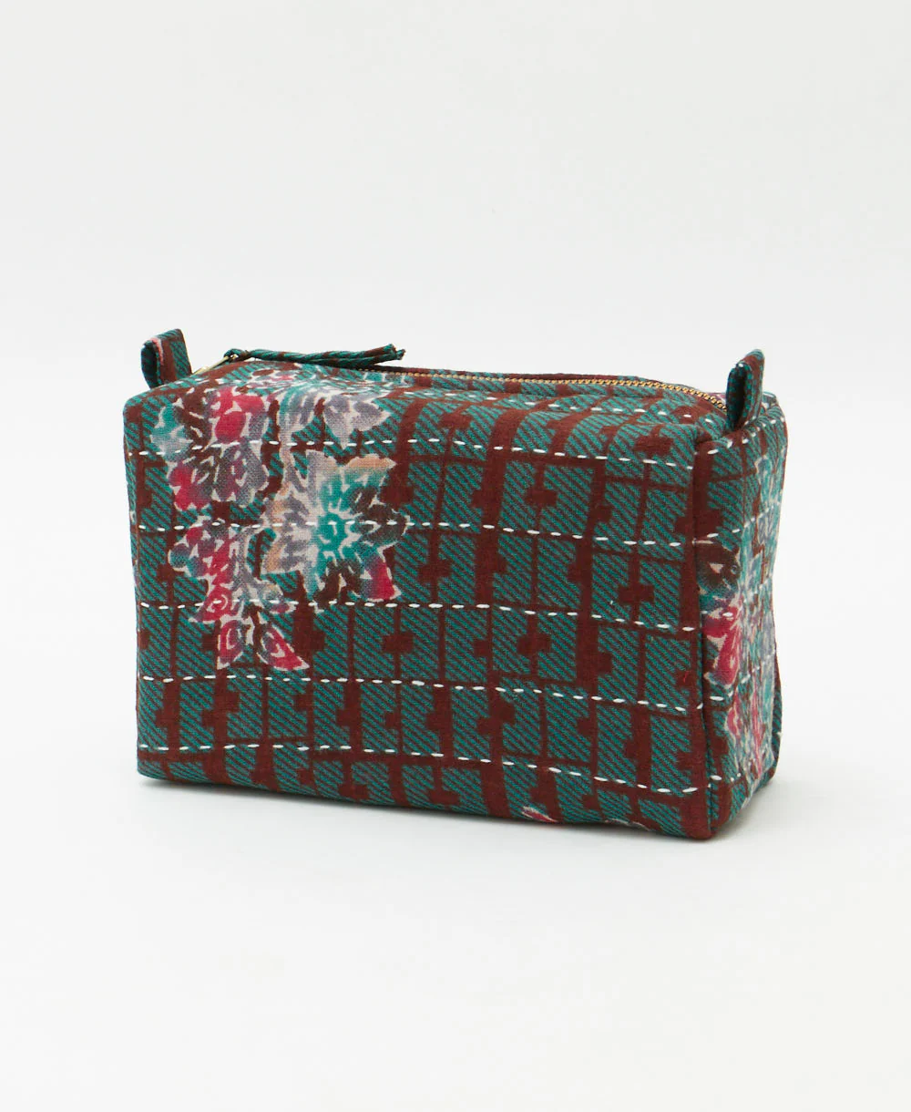 Kantha Medium Toiletry Bag - No. 260307 - Image 2