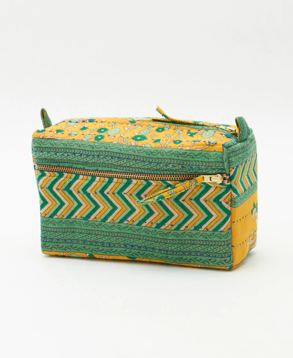 Kantha Medium Toiletry Bag - No. 260312