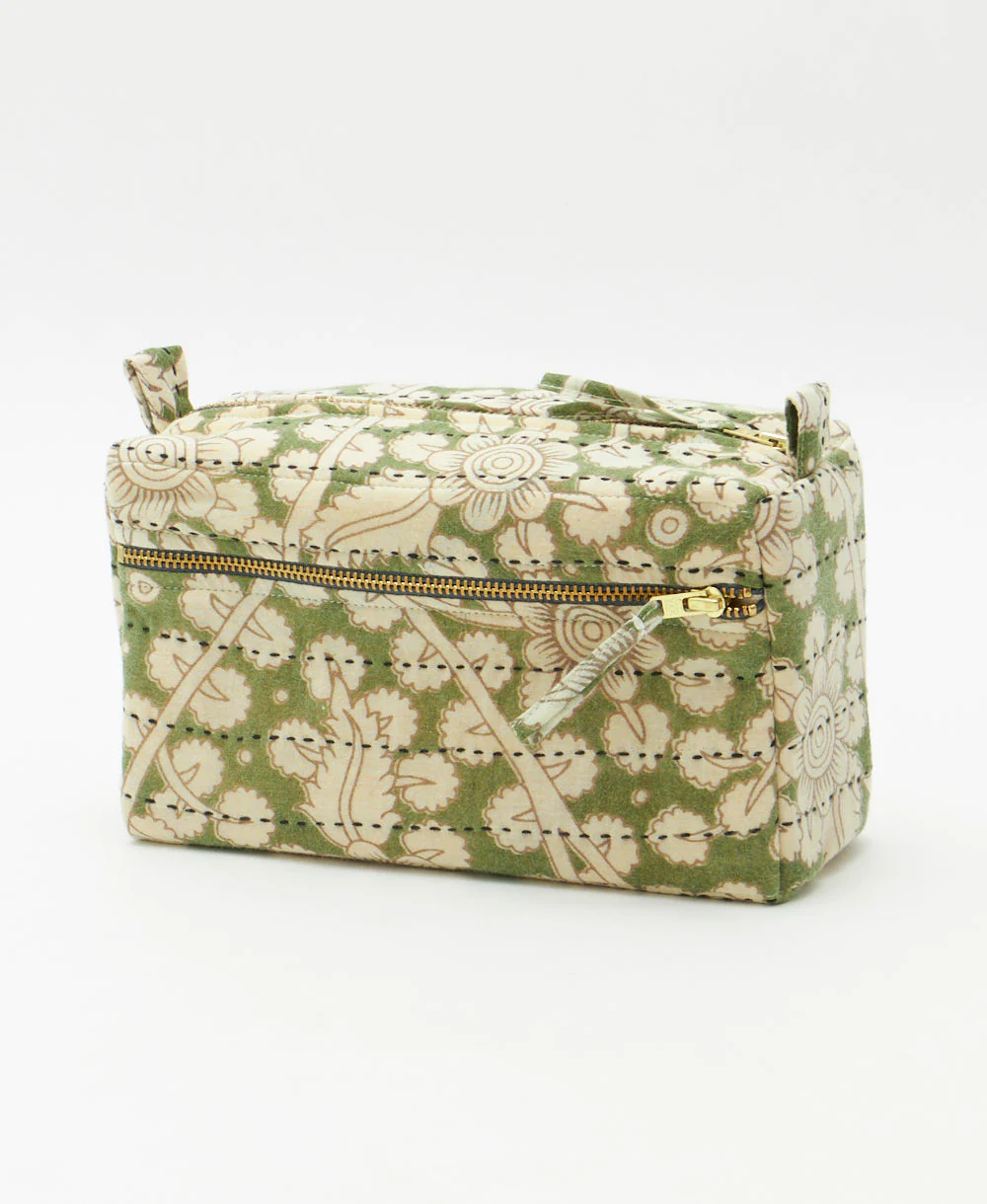Kantha Medium Toiletry Bag - No. 260313