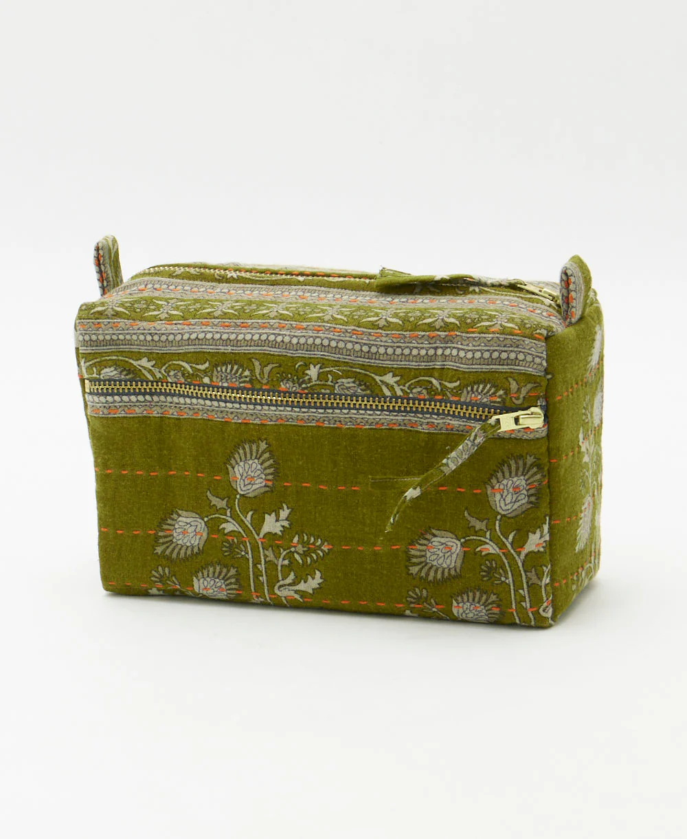 Kantha Medium Toiletry Bag - No. 260314