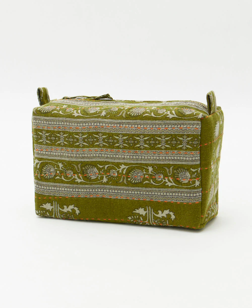 Kantha Medium Toiletry Bag - No. 260314 - Image 2