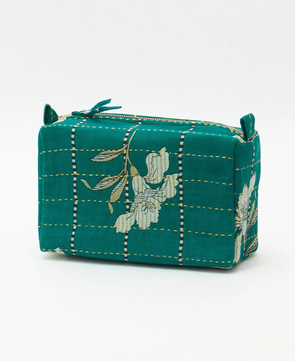 Kantha Medium Toiletry Bag - No. 260317 - Image 2