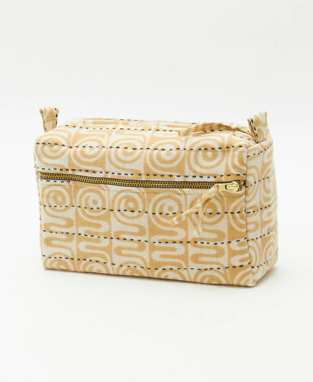 Kantha Medium Toiletry Bag - No. 260319