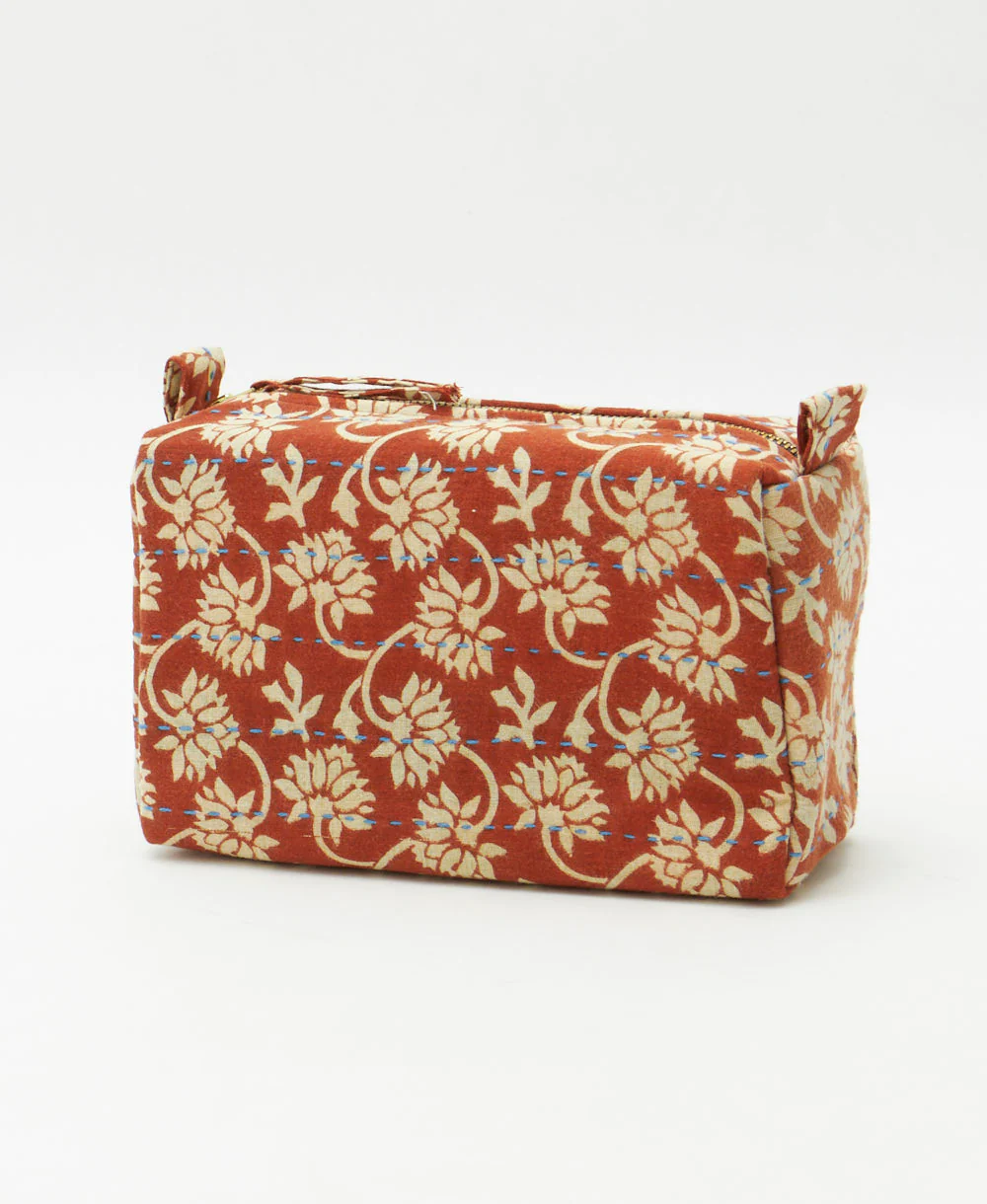 Kantha Medium Toiletry Bag - No. 260324 - Image 2