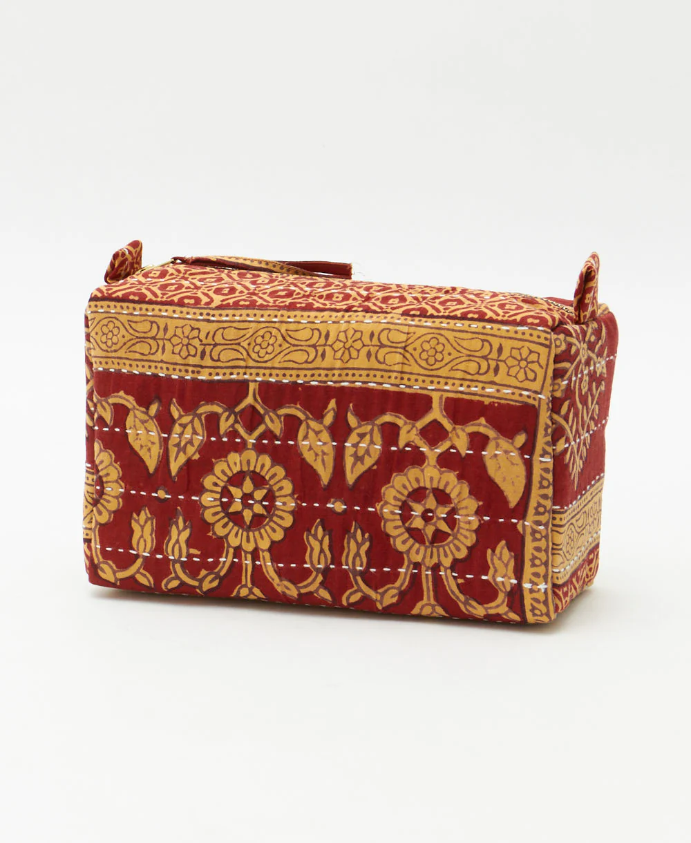 Kantha Medium Toiletry Bag - No. 260325 - Image 2