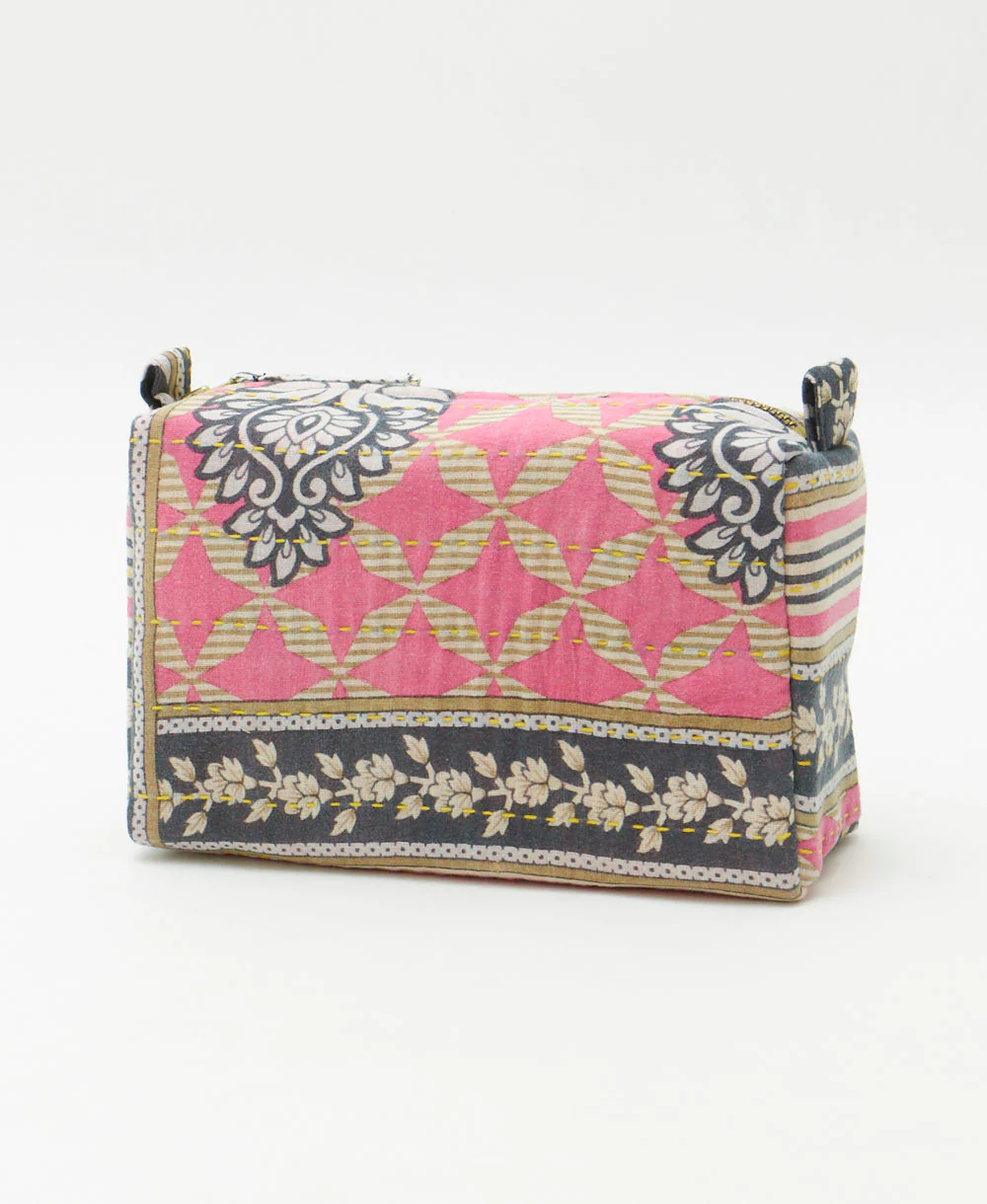 Kantha Medium Toiletry Bag - No. 260331 - Image 2