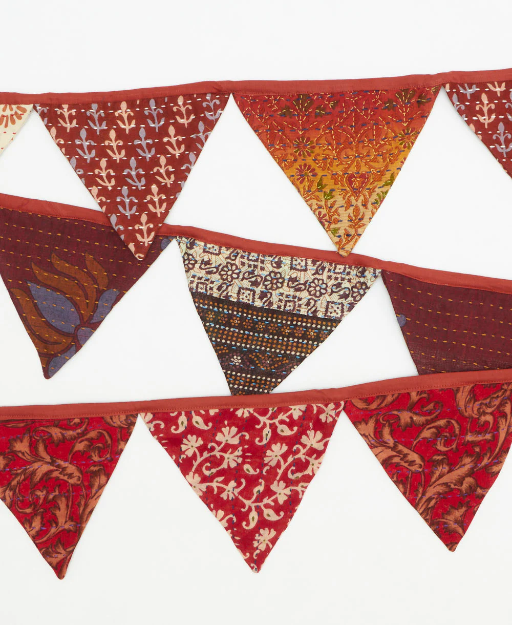 Kantha Pennant Banner - Image 3
