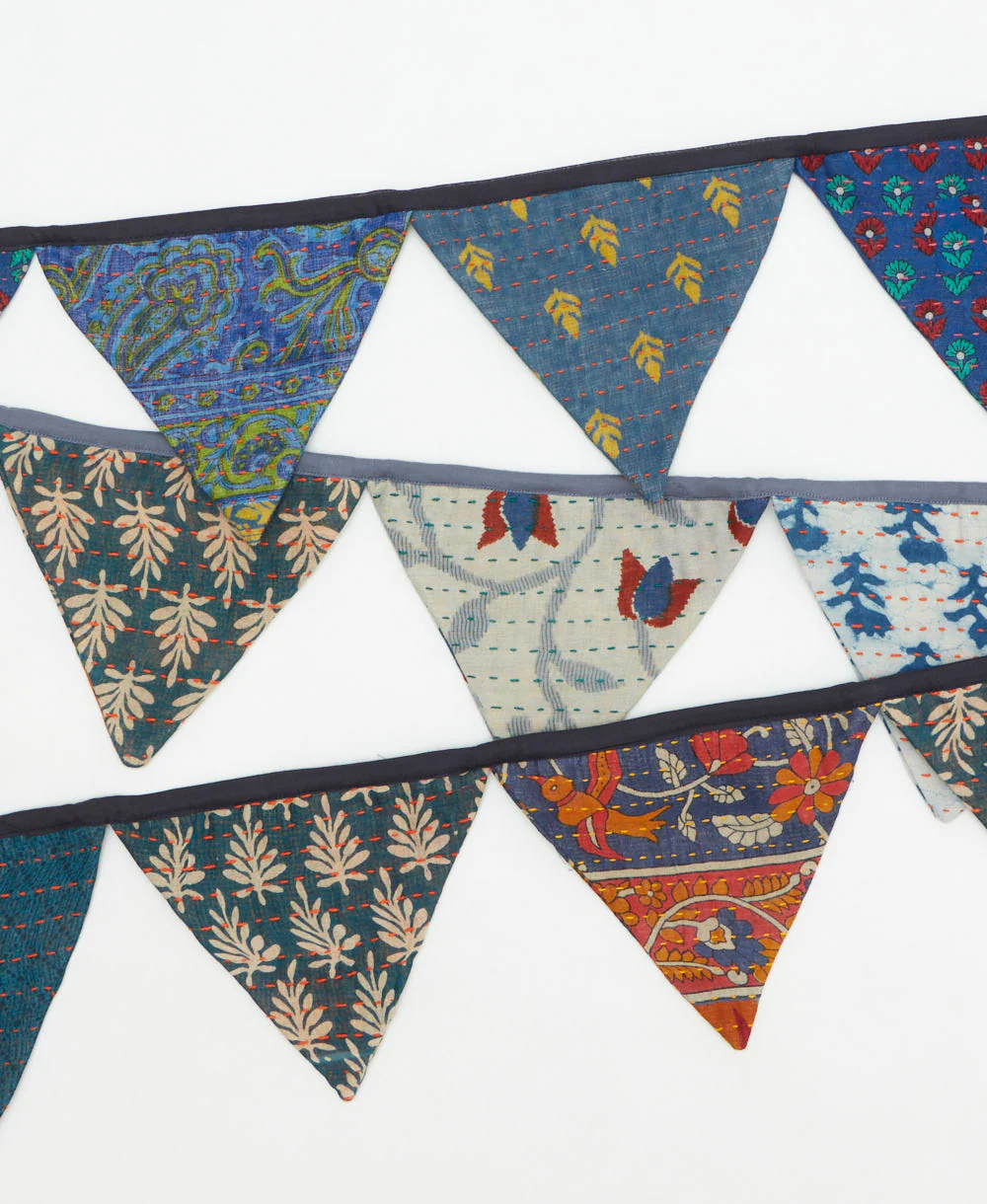 Kantha Pennant Banner - Image 5