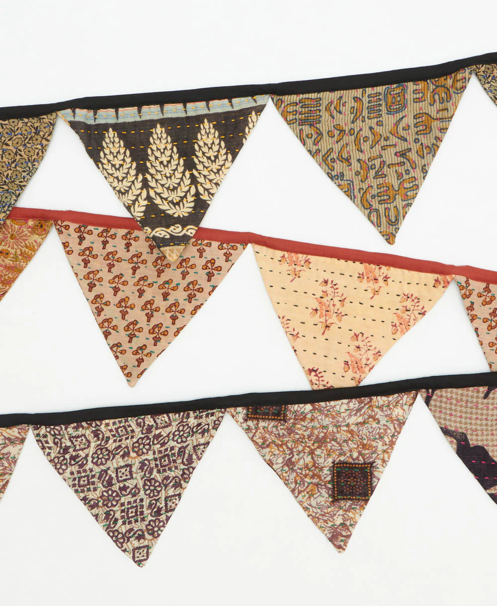 Kantha Pennant Banner - Image 7