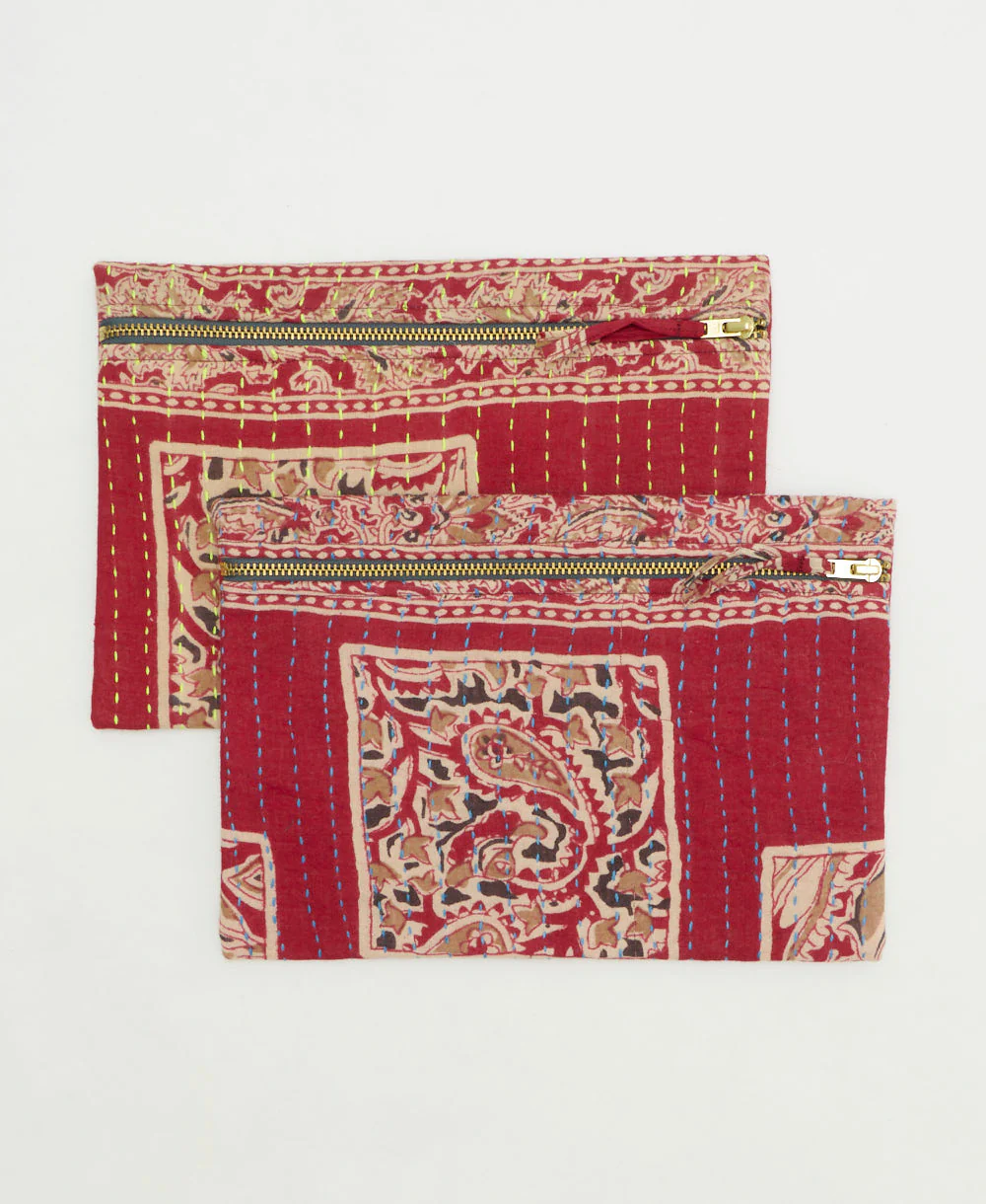 Kantha Pouch - No. 260122 - Image 3