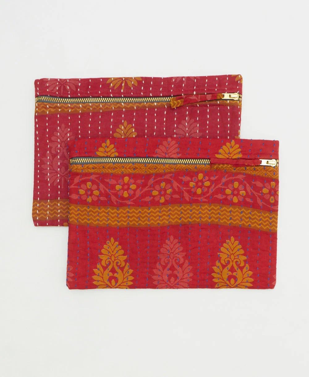 Kantha Pouch - No. 260214 - Image 3