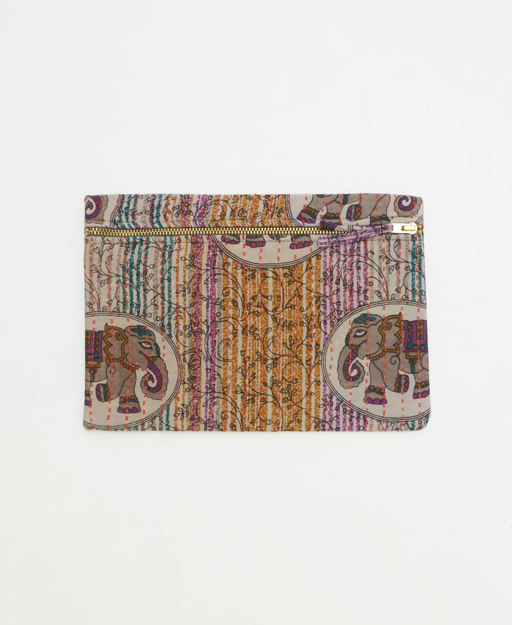 Kantha Pouch - No. 260305