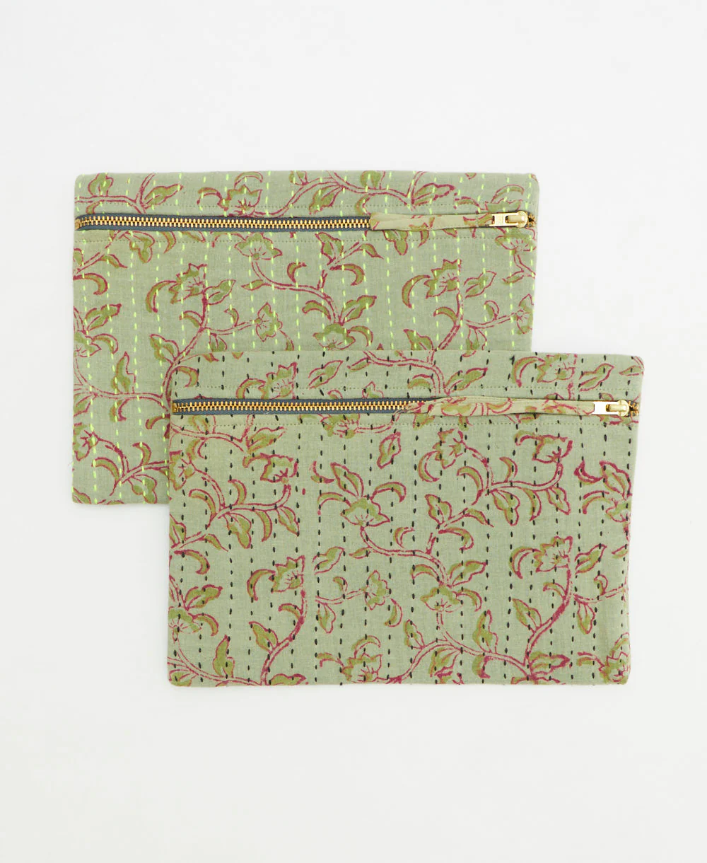 Kantha Pouch - No. 260322 - Image 3