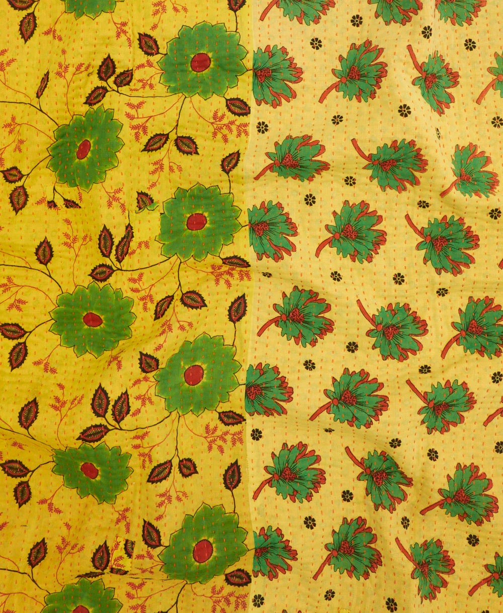 Kantha Quilt Throw - No. 250835 - Image 4