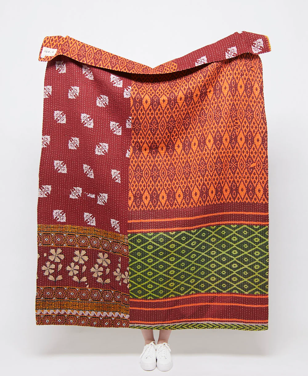 Kantha Quilt Throw - No. 260201