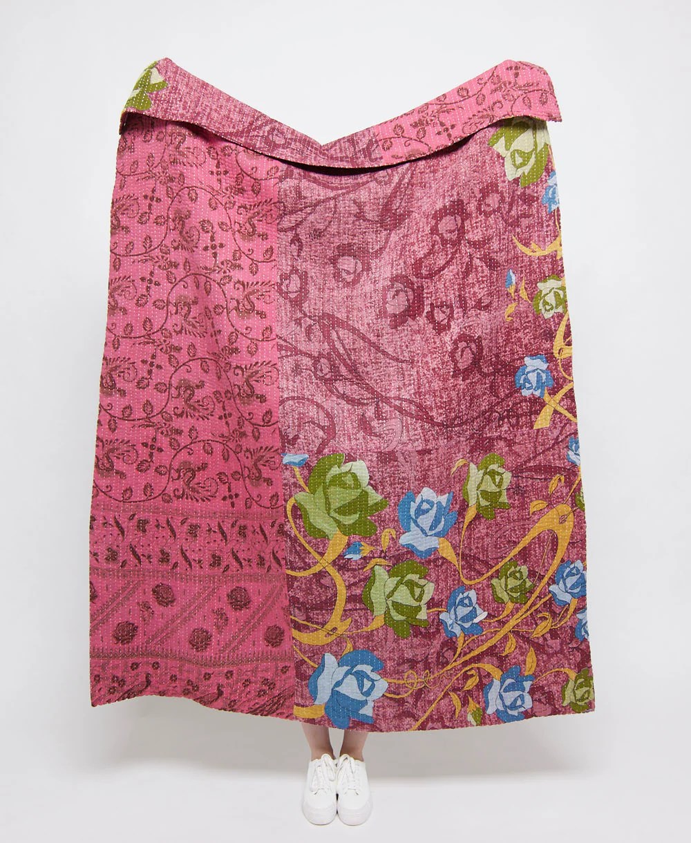 Kantha Quilt Throw - No. 260303