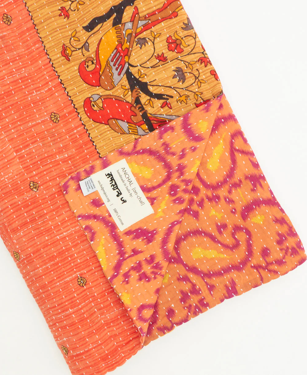 Kantha Quilt Throw - No. 260306 - Image 2