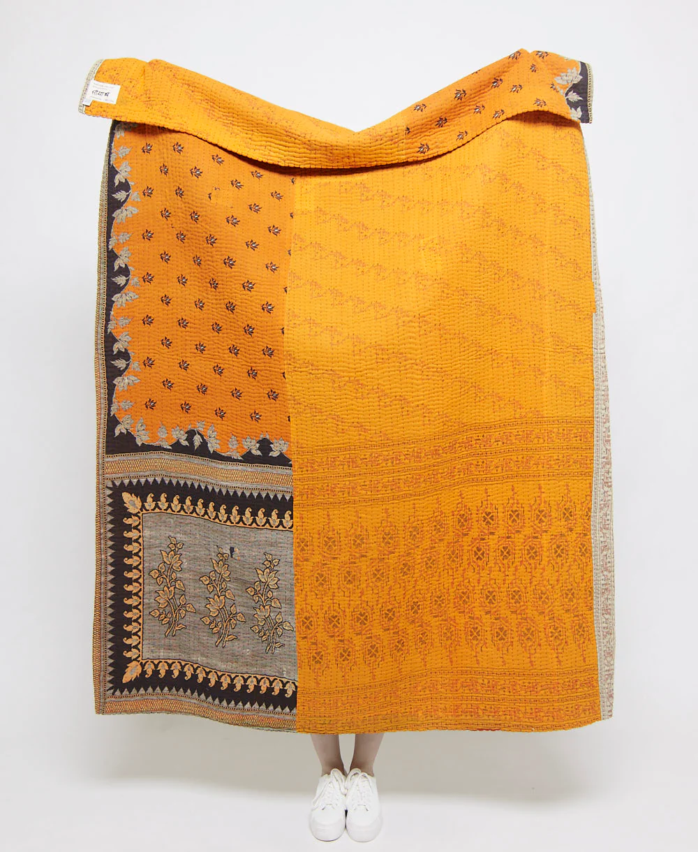 Kantha Quilt Throw - No. 260314
