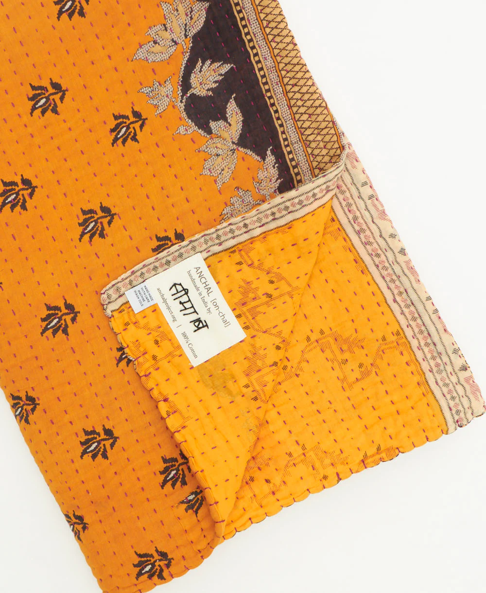 Kantha Quilt Throw - No. 260314 - Image 2
