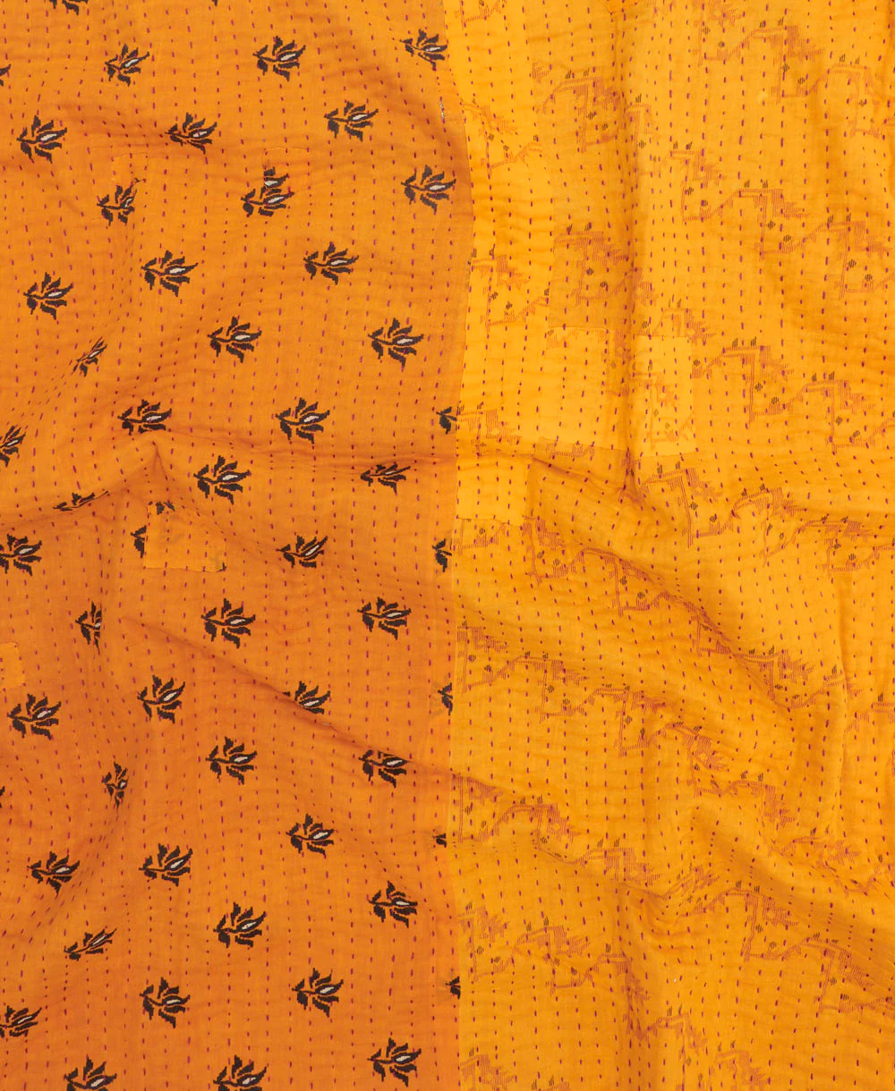 Kantha Quilt Throw - No. 260314 - Image 3