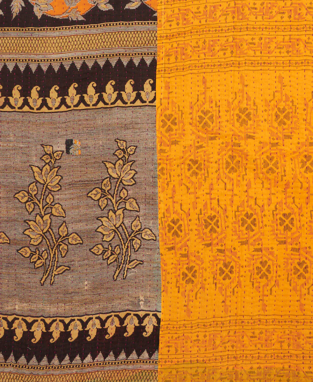 Kantha Quilt Throw - No. 260314 - Image 4