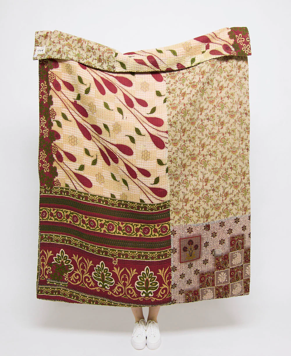 Kantha Quilt Throw - No. 260316