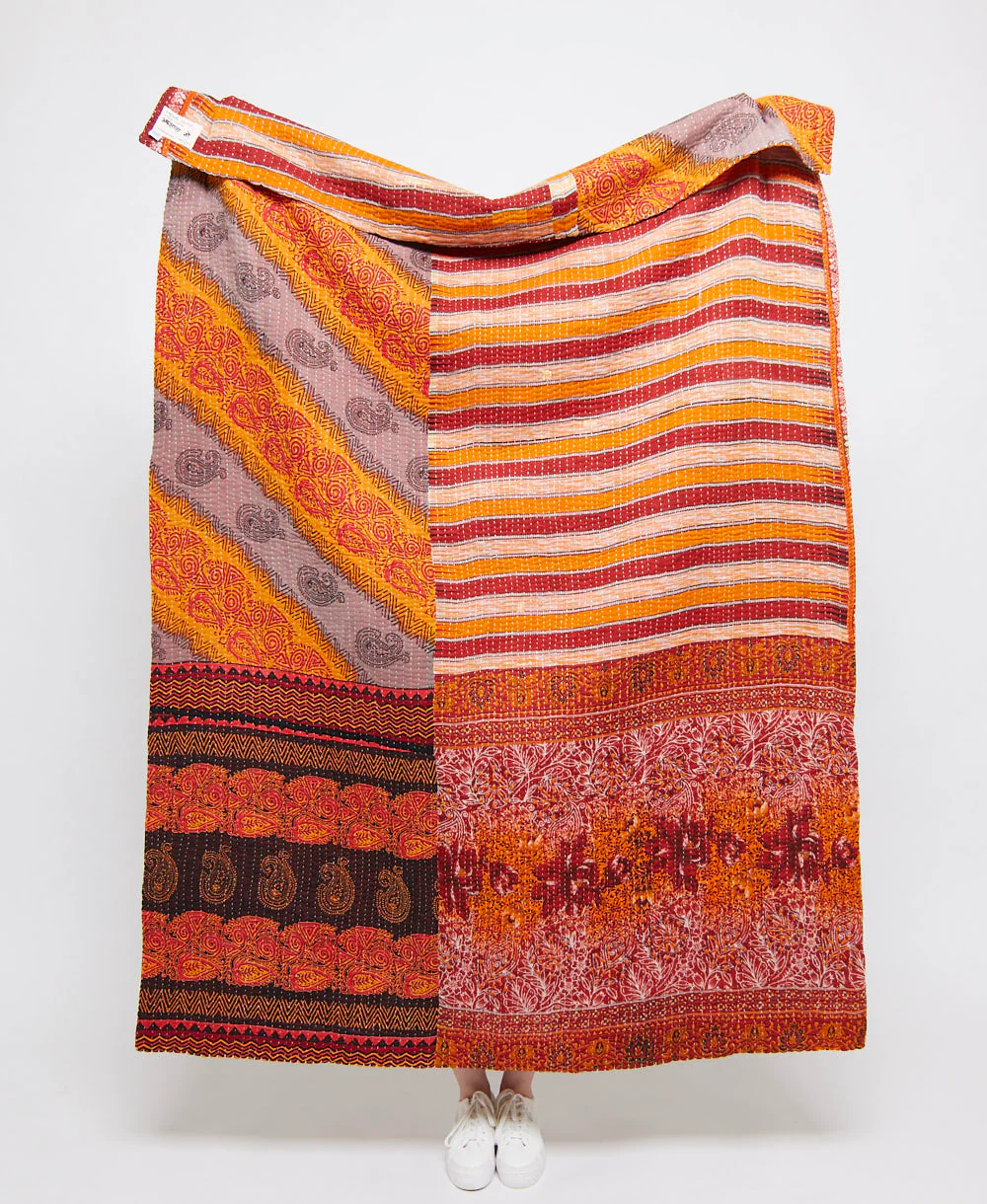 Kantha Quilt Throw - No. 260320
