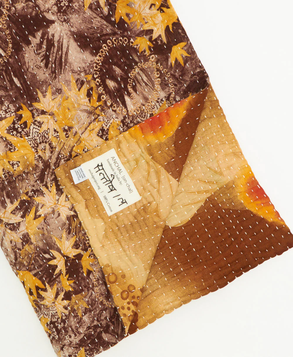 Kantha Quilt Throw - No. 260323 - Image 2