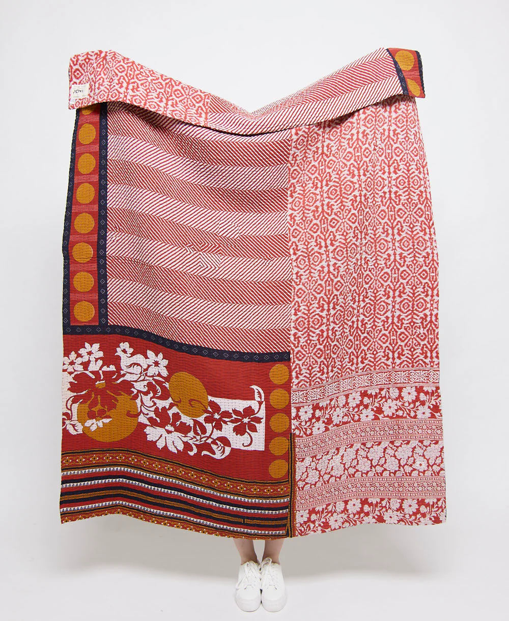 Kantha Quilt Throw - No. 260327