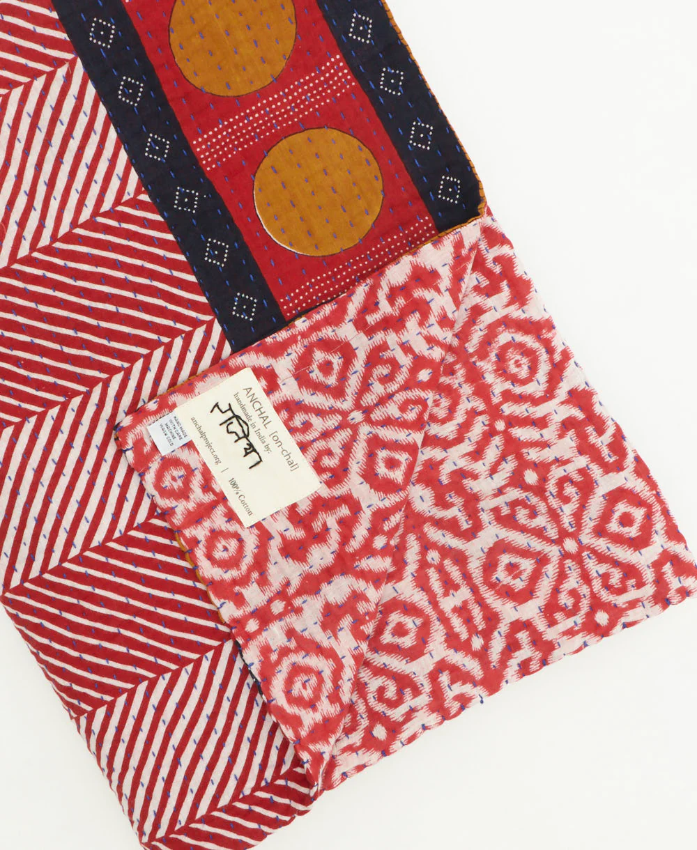 Kantha Quilt Throw - No. 260327 - Image 2