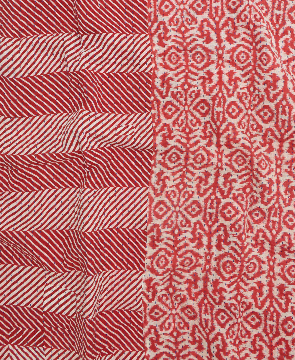 Kantha Quilt Throw - No. 260327 - Image 3