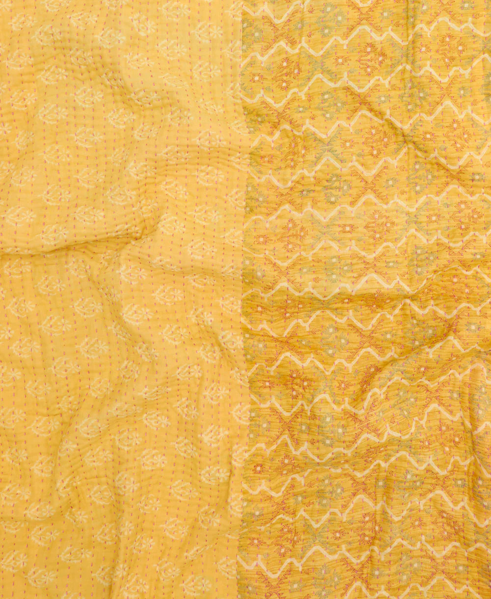 Kantha Quilt Throw - No. 260329 - Image 3