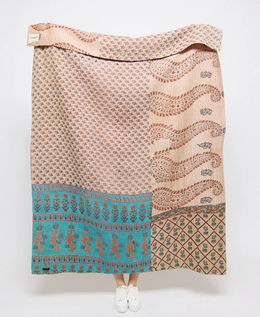 Kantha Quilt Throw - No. 260331