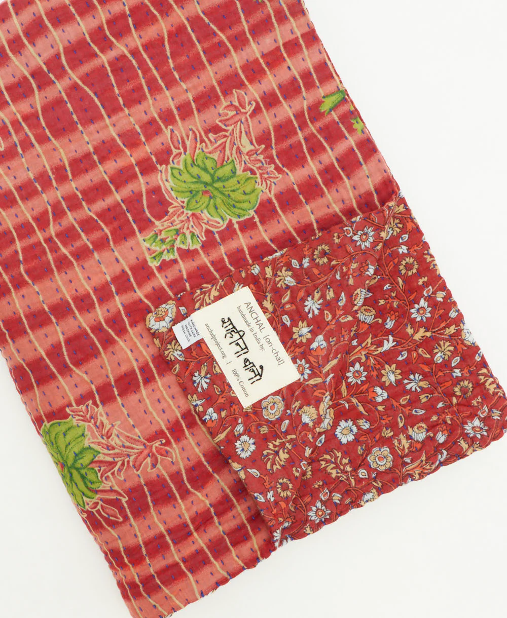 Kantha Quilt Throw - No. 260332 - Image 2