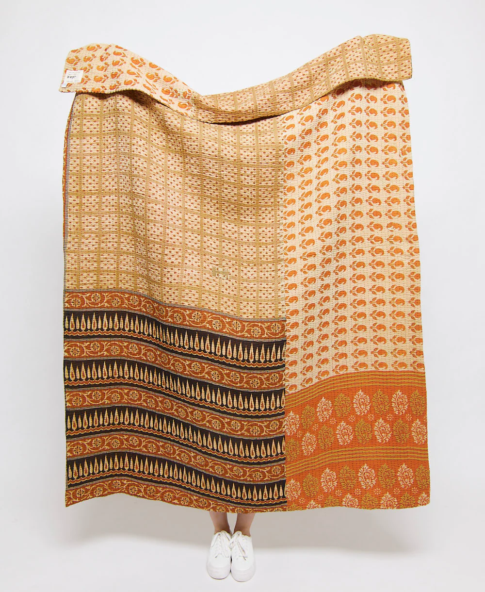 Kantha Quilt Throw - No. 260336