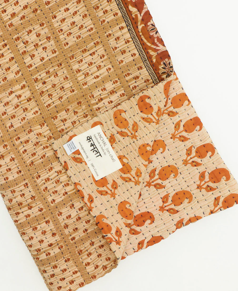 Kantha Quilt Throw - No. 260336 - Image 2