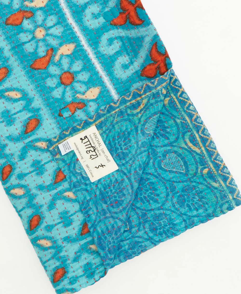 Kantha Quilt Throw - No. 260340 - Image 2