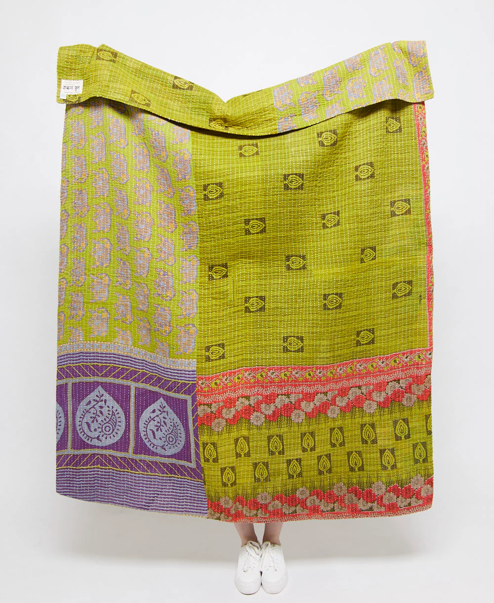 Kantha Quilt Throw - No. 260341