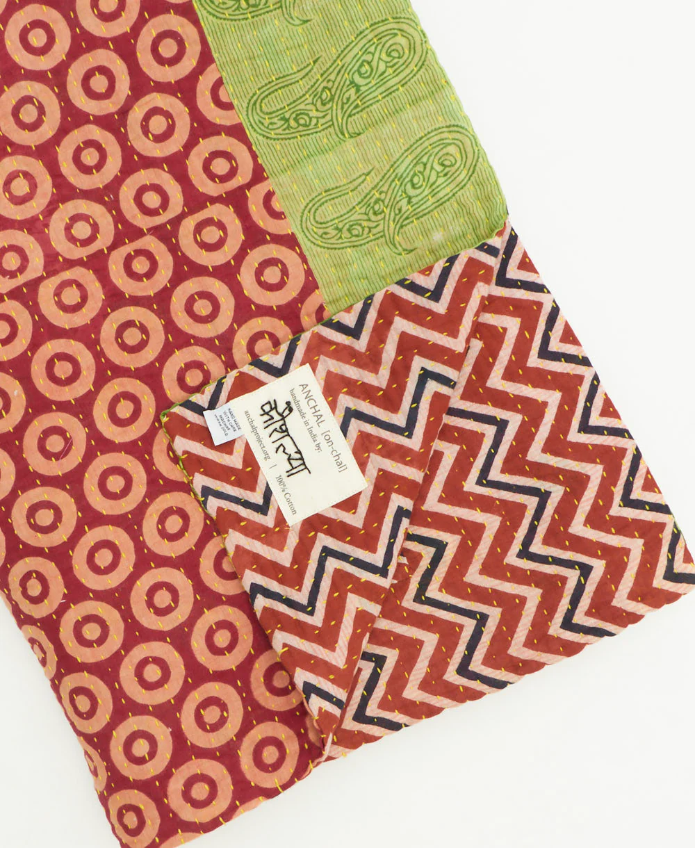 Kantha Quilt Throw - No. 260343 - Image 2