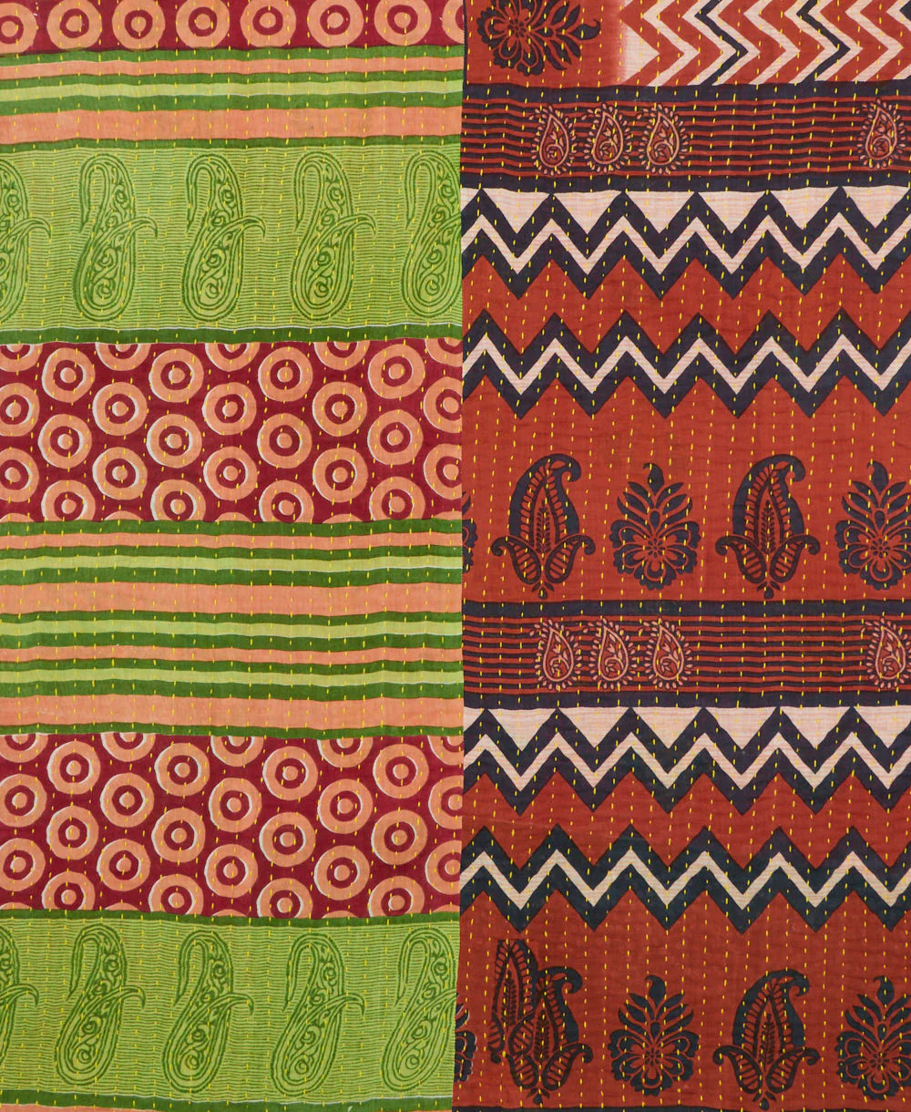 Kantha Quilt Throw - No. 260343 - Image 3