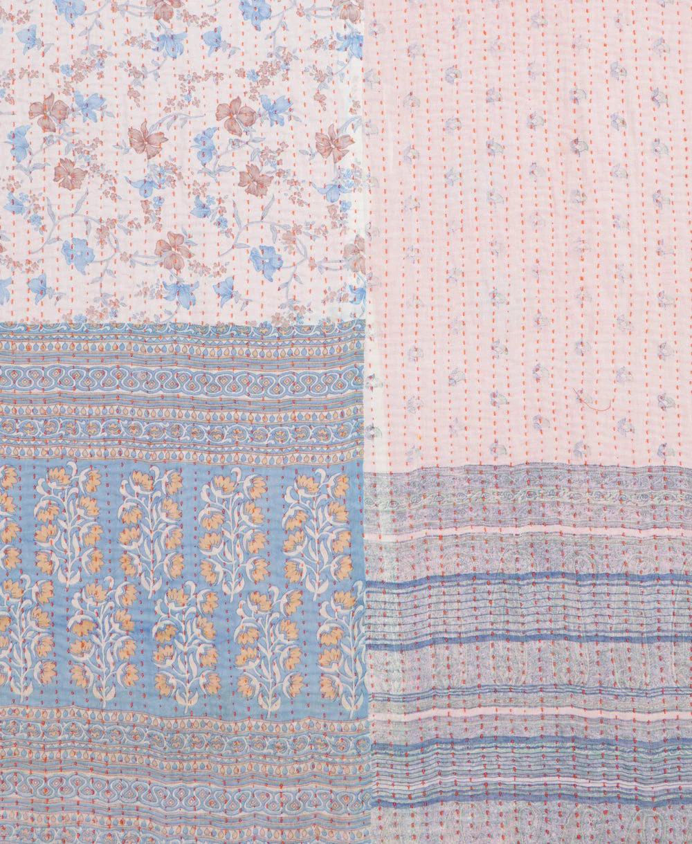 Kantha Quilt Throw - No. 260350 - Image 3