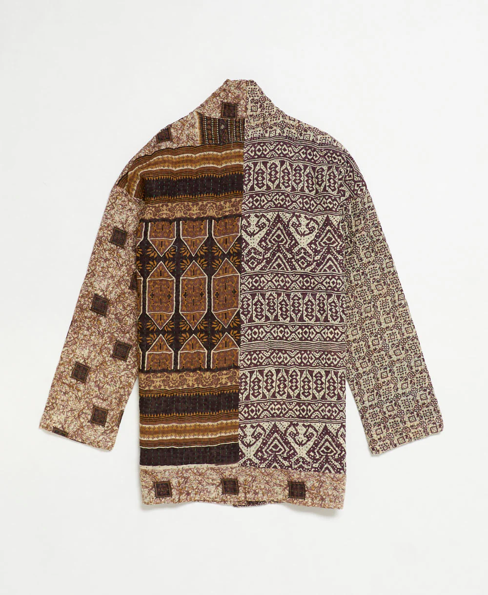 Kantha Quilted Jacket - No. 250603